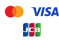 Mastercard®/Visa/JCB